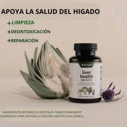 LIVER HEALTH®-DESINTOXICA TU HIGADO - Promo 3 frascos + regalo 2 frascos de gastrifit