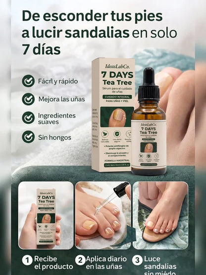 Tea Tree - Cuidado Integral para Uñas y piel
